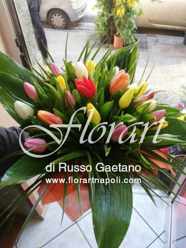 Foto Bouquet tulipani